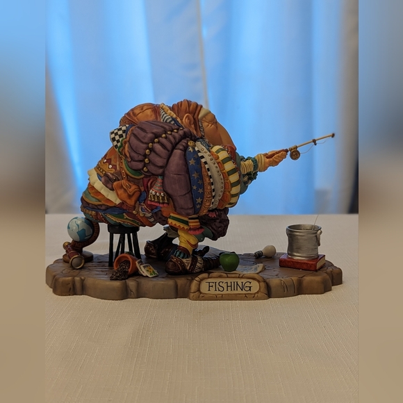 The Greenwich Workshop Collection Fishing by James Christensen Numbered 51/950 - Picture 5 of 16